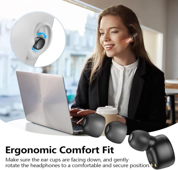 71aHIYIWJxL._AC_SL1500_.jpg kurdene Wireless Earbuds Bluetooth 5.3 in Ear Buds Light Weight Headphones,Deep Bass Sound,Built in Mics Headset,Clear Calls Earphones for Sports Workout