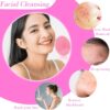71b1PuOB0vL._AC_SL1500_.jpg Nuogo 40 Pack Facial Cleansing Brush Face Scrubber Face Exfoliator Exfoliating Brush Soft Silicone Scrubber Handheld Wash Scrub Pad Tool for Deep Cleaning Pore Blackhead Delicate Dry Skin Care Women