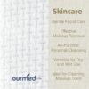 Ourmed Life Face Towels, Disposable Biodegradable Facial Towels for Sensitive Skin, Lint- free Face Wipes for Washing Face, Skincare and Makeup Remover, Dry Wipes, 10"×12" Extra Large, 50 Count