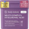 Body Restore Bakuchiol Toner Pads – Fathers Day Gift for Dad, Korean Skin Care, Face Wipe with Niacinamide and Hyaluronic Acid, Birthday Gifts for Women and Men