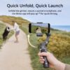 71dIOQZUrzL._AC_SL1500_.jpg DJI Osmo Mobile 7P Gimbal Stabilizer for iPhone, Android, Native Tracking, Lighting, 3-Axis Phone Gimbal, Quick Launch, One-Tap Edit, Built-in Extension Rod & Tripod, 10hrs Use, Phone Charging