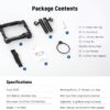71dl9CstjoL._AC_SL1500_.jpg NEEWER Universal Smartphone Video Rig with Handles 67mm Filter Adapter Anti Drop Cold Shoe Compatible with DJI Mic iPhone Samsung Galaxy Android, Phone Cage Stabilizer for Video Recording, PA017