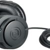 71e3xzFutS._AC_SL1500_.jpg Audio-Technica ATH-M20x Professional Studio Monitor Headphones, Black