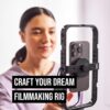 71eFqey8cL._AC_SL1500_.jpg RODE Phone Cage Magnetic Mobile Filmmaking Cage, For Smartphone Content Creation, Five Cold Shoe Mounts, Cable Management Slots, High-Grade Aluminium