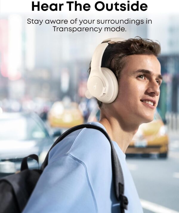 71ehBkz8rhL._AC_SL1500_.jpg Soundcore by Anker Q20i Hybrid Active Noise Cancelling Headphones, Wireless Over-Ear Bluetooth, 40H Long ANC Playtime, Hi-Res Audio, Big Bass, Customize via an App, Transparency Mode (White)