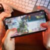 71etxjAgOJL._AC_SL1500_.jpg PATIKIL 4 Pcs Mobile Phone Game Joystick, Frosted Spiral Game Control Touch Screen Joystick with Storage Box for Mobile Tablet Smart Phone, Black