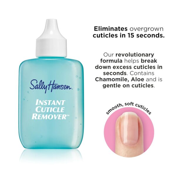 71f0VGoubiL._SL1500_.jpg Sally Hansen Instant Cuticle Remover™, Nail Treatment, Fast Drying, Contains Aloe and Chamomile