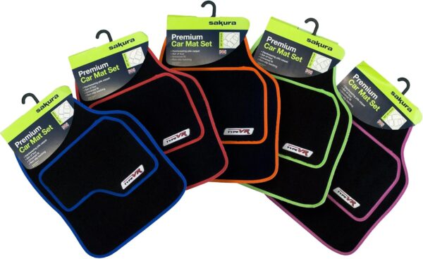 71g0WL5-QoL._AC_SL1500_.jpg Sakura SS5309 Universal Car Mat Set, Pink