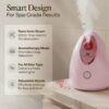 VogueNow Facial Steamer Spa Kit with Complimentary 15 Skin Care Tools | Face Steamer for Facial Deep Cleaning with Humidifier Mode | Self Care Gifts for Women, Spa Gifts, Birthday Gifts for Women