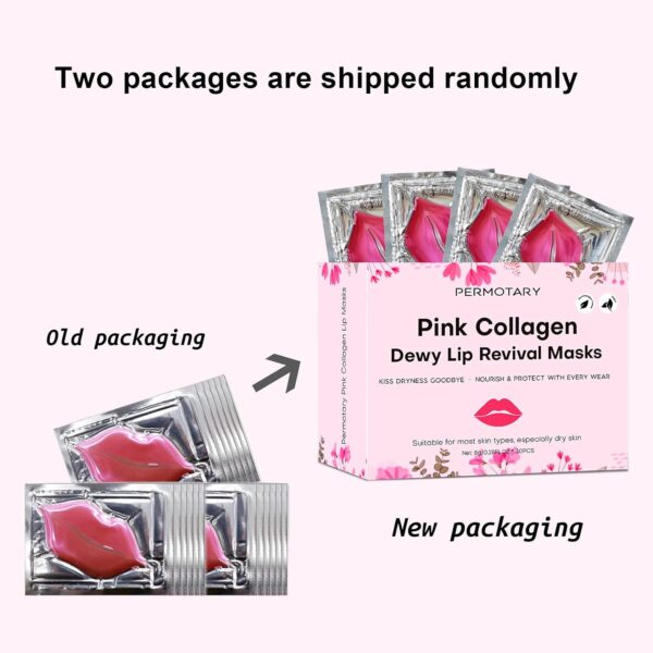 71ghNapNYqL._SL1500_.jpg 30 PCS Moisturizing Collagen Lip Mask Crystal Mouth Care Pads Mask for Moisturizing & Reducing Chapped, Smoothing Fine Lines Lip Patches with Moisture Essence for Gifts
