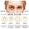 30PCS Lip Mask & Under Eye Patches Skincare Set,Moisturizing Gold Under Eye Masks,Pink Lip Masks Skin Care Set for Lip & Eye Skin