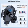 Miracase Mobile Phone Holder for Car [New Double Hook Made of Steel] Mobile Phone Holder Car for Air Vent Compatible with iPhone 14/13/12 Samsung Xiaomi and Other Smartphones Series