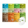 71gxdO19EjL._SL1500_.jpg Celavi Essence Facial Face Mask K-Beauty Skincare Korea Skin Care Moisturizing 12 Pack B Set