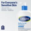 71iKZ6jVPL._SL1500_.jpg Cetaphil Face Wash, Daily Facial Cleanser for Sensitive, Combination to Oily Skin, 16 Oz, Fragrance Free, Gentle Foaming, Soap Free, Hypoallergenic