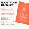 Pacifica Sheet Face Mask - Glow Baby Brightening Facial Mask w/Vitamin C, Aloe & Kelp – Cooling Mask for Dark Spots & Fine Lines - Clean Beauty Vegan & Cruelty-Free Dermatologist Tested