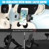 METYOUCAR Car Phone Holder for Fiat 500 2007-2016-2024 Rotatable Fixed Phone Holder for Car Fit for iPhone Android and Universally Smartphones Mount (Clip/A Style)