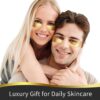 71jUj5eq72L._SL1500_.jpg Under Eye Patches, 40 Pairs Eye Mask for Dark Circles, Puffy Eyes, Undereye Bags,Wrinkles,Eye Mask Patches with 24K Gold, Hyaluronic Acid,Rose & Aloe Vera, Eye Treatment Skin Care for Men & Women Gift