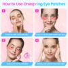 Onespring Under Eye Patches (32 Pairs) - Collagen-Infused, Anti-Puffiness & Dark Circle Treatment - Luxurious Skincare for Under Eye Bags & Fine Lines, Gifts for Women