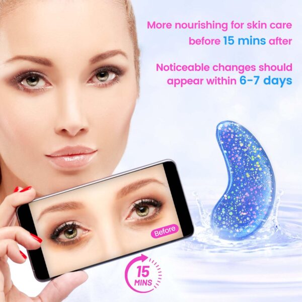 Onespring Under Eye Patches (32 Pairs) - Collagen-Infused, Anti-Puffiness & Dark Circle Treatment - Luxurious Skincare for Under Eye Bags & Fine Lines, Gifts for Women