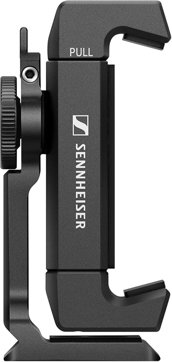 71krEQppyL._AC_SL1500_.jpg Sennheiser MKE 400 Directional Shotgun Camera Microphone Kit | Smartphone Clamp & Manfrotto PIXI Mini Tripod | For Vloggers & Creators | 3.5MM TRS & TRSS Coiled Cables Included | Black (508898)