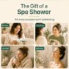 71l8mpfU6oL._SL1500_.jpg Shower Steamers Aromatherapy - USA Made with Natural Ingredients & Eucalyptus Essential Oil, Large Shower Bombs, Relaxation Spa Gifts for Women & Men, Unique Self Care Gifts