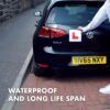 71l9q9F-j4L._AC_SL1500_.jpg Haltons by Keplin Magnetic L & P Plates for Car – Pack of 4 PVC 1.3 mm Thick Road Legal Learner & Provisional Plates– Full Magnetic Backing, UK DVSA Compliant 17.8 × 17.8 cm