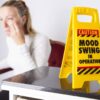 Boxer Mood Swing Novelty Warning Sign – Joke Gifts For Women Wife Or Girlfriend – Moody Teenager Gift – Office Secret Santa For Colleague, Yellow