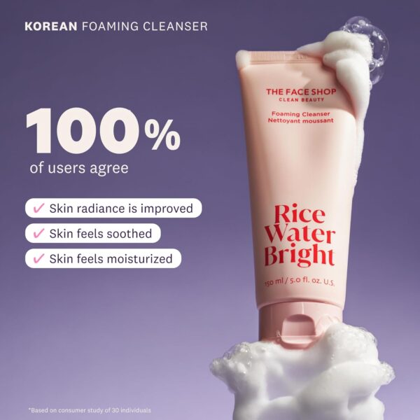 71lw7XqH-oL._SL1500_.jpg The Face Shop Rice Water Bright Double Cleansing Duo Set with Ceramide, Korean Skin Care, Gentle Face Wash & Pore Control Cleansing Oil, Hydrating, Moisturizing, Vegan Facial Cleanser, Makeup Remover