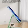 Nulaxy Aluminum Phone Stand for Desk, Adjustable Phone Holder Foldable Metal Stand Mount Cradle Dock Compatible with iPhone 16 15 14 13 12 11 Pro Mini Pro Max Xs XR X 8 7, All Smartphones - Green