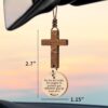 71mjDSb5ehL._AC_SL1500_.jpg Cross for Car Mirror Hanging Christian Gifts for Men, Dad, Women, Bible Study - Scan Phone for Daily Bible Verse Car Rearview Decor Accessories for Truck Driver, Jesus Religious Gift