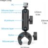 71nADaK1bL._AC_SL1500_.jpg SOONSUN Super Clamp Mount with Dual 360° Ball Heads & Phone Holder, Heavy-Duty Camera Clamp Mount for GoPro Hero 13 12 11 10 9, Insta360, DJI Osmo, DSLR, Smartphones & Action Camera