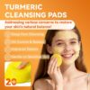 71nPqIwp2L._SL1500_.jpg 4-Piece Turmeric Skincare Set with Face Wash, Cream, Soap Bar, Bubble Net, Facial Cleanser for All Skin Types, Soothing Hydrating Formula