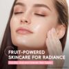 71njXbrZbzL._SL1500_.jpg QUIYUM Skin Care Set, Fruit Women Birthday Christmas Beauty Gift Sets, Skin Care Kit with Cleanser, Serum, Eye Cream, Face Cream Travel Kit for Women, Gentle, Full Sizes 4pcs, Stocking Stuffers