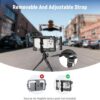 71otAELuGrL._AC_SL1500_.jpg NEEWER Universal Smartphone Video Rig with Handles 67mm Filter Adapter Anti Drop Cold Shoe Compatible with DJI Mic iPhone Samsung Galaxy Android, Phone Cage Stabilizer for Video Recording, PA017