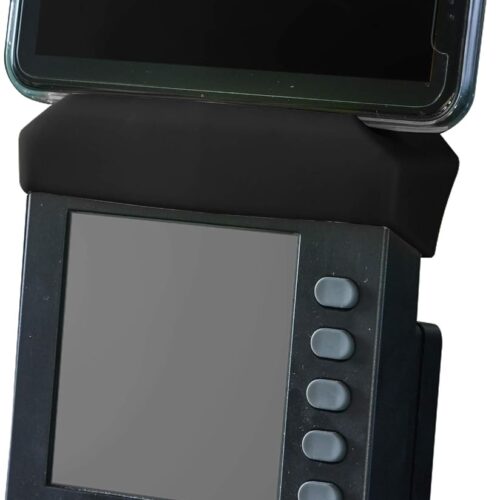 Phone Holder Made for PM5 Monitors of Rowing Machine, SkiErg and BikeErg - Silicone Fitness Products