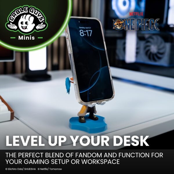 71p88zowYbL._AC_SL1500_.jpg Cableguys Minis One Piece Buggy Phone Stand & Earbuds Holder - Novelty Phone Stand for Desk and Bedside, In Ear Headphone Holder for Smartphone & Small Devices, Desk Decor and Mobile Accessories