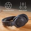 71pXkAZiEaL._AC_SL1500_.jpg Audio-Technica ATH-M20x Professional Studio Monitor Headphones, Black