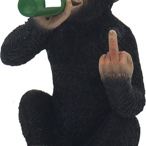 71pYlDiBaXL._AC_SL1500_.jpg Lesser & Pavey Cheeky Monkey Drinking Home Decor Figurines & Ornaments For Home & Office | Decorative Accessories Statues For Indoor & Outdoor | Lovely Gifts for Women & Men