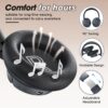 71qNTE4sgtL._AC_SL1500_.jpg BERIBES Upgraded Hybrid Active Noise Cancelling Headphones with Transparent Modes,70H Playtime Bluetooth Headphones Wireless Bluetooth with Mic, Deep Bass,3.5MM Cable,Soft-Earpads,Fast Charging-Black