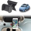 METYOUCAR Car Phone Holder for Fiat 500 2007-2016-2024 Rotatable Fixed Phone Holder for Car Fit for iPhone Android and Universally Smartphones Mount (Clip/A Style)
