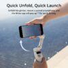 DJI Osmo Mobile 7 Gimbal Stabilizer for iPhone, Android, Built-in Tripod, Ultra-Light, Comfortable Grip, 3-Axis Phone Gimbal, ActiveTrack 7.0, ShotGuides, One-Tap Edit, 10hrs Use, Phone Charging