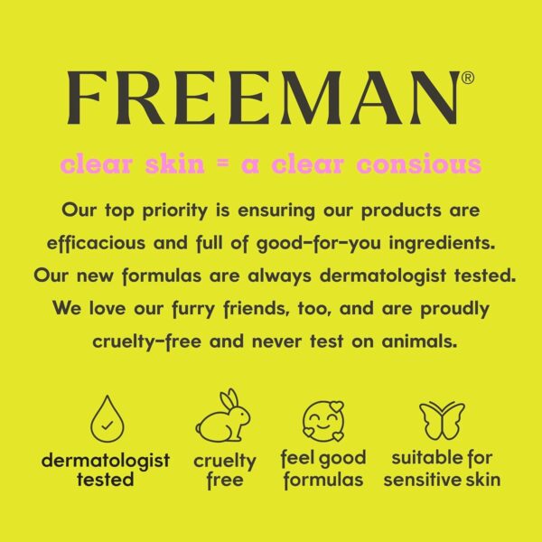 Freeman 14 Piece Love To Mask Variety Pack, Facial Masks For All Skin Types, Hydrate, Detoxify, & Clear Skin, Exfoliating Scrub, Bonus Headband and Skin Buffer, Face Masks Are Cruelty-Free & Vegan