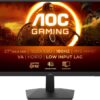 AOC Gaming 27G15N, 27" Full HD Monitor, 180 Hz, Fast VA, 1 ms, Adaptive Sync, HDR10, Low Input Lag (1920 x 1080, HDMI 2.0, DisplayPort 1.4)