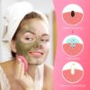 71uHxRS4W2L._SL1500_.jpg GAINWELL 50-Count Compressed Facial Sponge for Daily Facial Cleansing and Exfoliating, 100% Natural Cosmetic Spa Sponges for Makeup Remover, Reusable, Pink