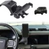 METYOUCAR Car Phone Holder for LR Defender 90 110 130 2020-2023 Rotatable Fixed Phone Holder for Car Fit for iPhone Android and Universally Smartphones Mount(SE/HSE model)