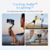 71v3tRw0DPL._AC_SL1500_.jpg DJI Osmo Mobile 8 Advanced Tracking Combo Gimbal Stabilizer for Phone, AI Native Tracking with Audio & Lighting, 360° Pan Rotation, Built-in Extension Rod&Tripod, 10h Battery