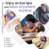 71vCCvJ4RL._SL1200_.jpg BeHoomi Steam Eye Mask, 10Packs Heated Eye Mask, Self Heating Disposable SPA Warm Compress for Eyes Sleep Mask, Travel Essentials & Relaxation Gifts for Women (Lavender Scent)