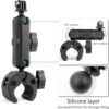 71vnh6Asg2L._AC_SL1500_.jpg SOONSUN Super Clamp Mount with Dual 360° Ball Heads & Phone Holder, Heavy-Duty Camera Clamp Mount for GoPro Hero 13 12 11 10 9, Insta360, DJI Osmo, DSLR, Smartphones & Action Camera