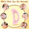 Pjordo Vitamin E Rose Oil & Gua Sha Massage Tools Set, Gua Sha Oil for Face & Body, Organic Vitamin E Oil for Moisturizing and Hydrating, Anti Aging, Self Skin Care Gifts for Her Women
