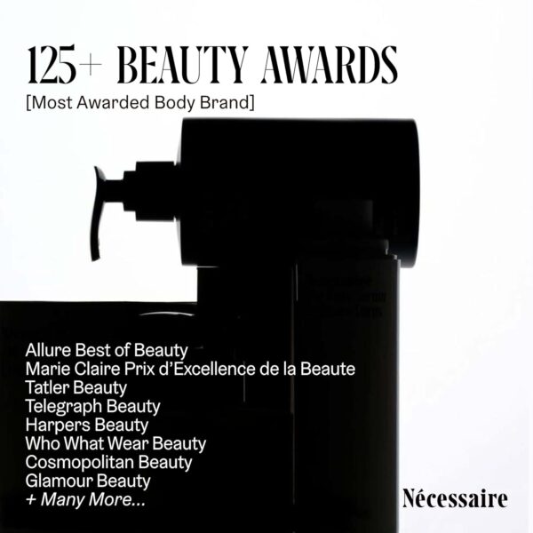 Nécessaire The Body Exfoliator. Eucalyptus. AHA/BHA/PHA. Resurface Skin. Smooth KP and Rough Patches. Hypoallergenic. Dermatologist-Tested. 180 ml / 6.1 fl oz